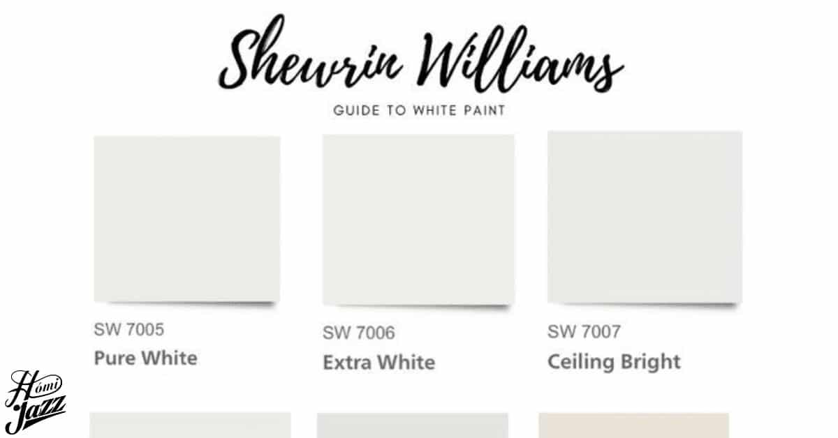 BEST SHERWIN WILLIAMS WHITE PAINT COLORS – PHOTOS & HELPFUL REVIEW