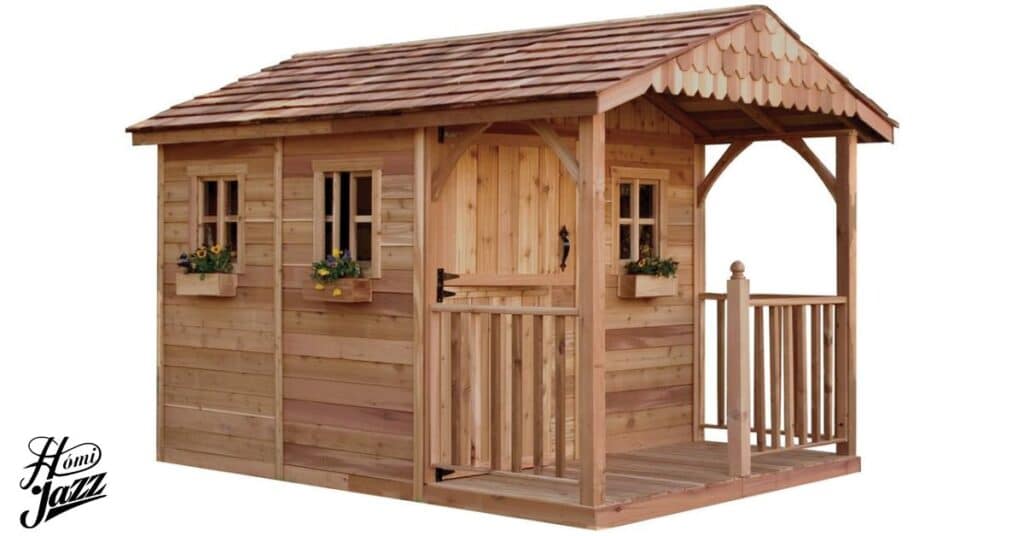 Best Barns Arlington Wood Shed Kit