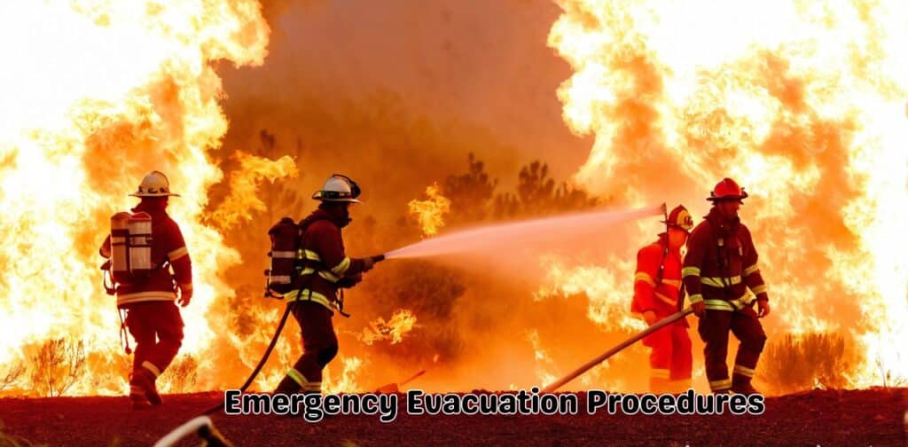 Red flag warning (fire-prone weather) Emergency Evacuation Procedures