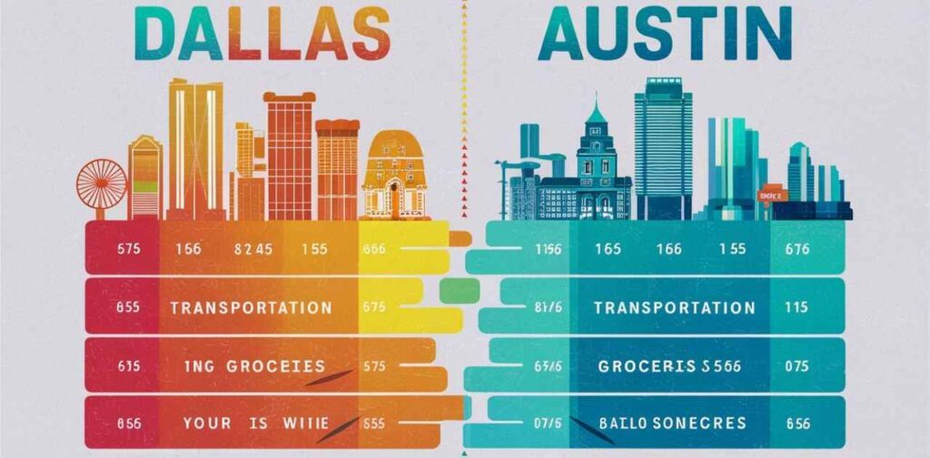 Cost of Living Comparison Dallas vs. Austin