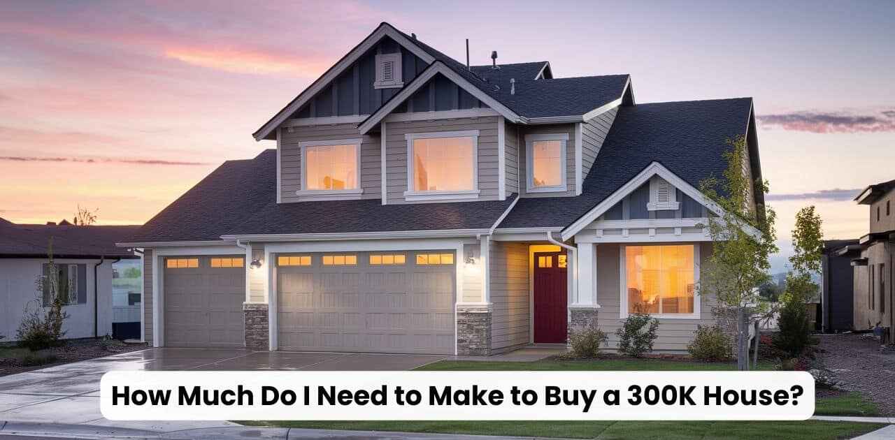 How Much Do I Need to Make to Buy a 300K House?