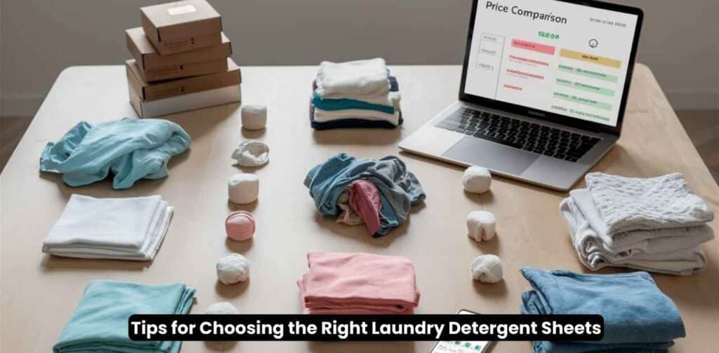 Tips for Choosing the Right Laundry Detergent Sheets