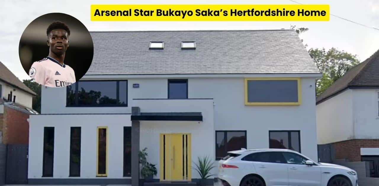 Arsenal Star Bukayo Saka’s Hertfordshire Home