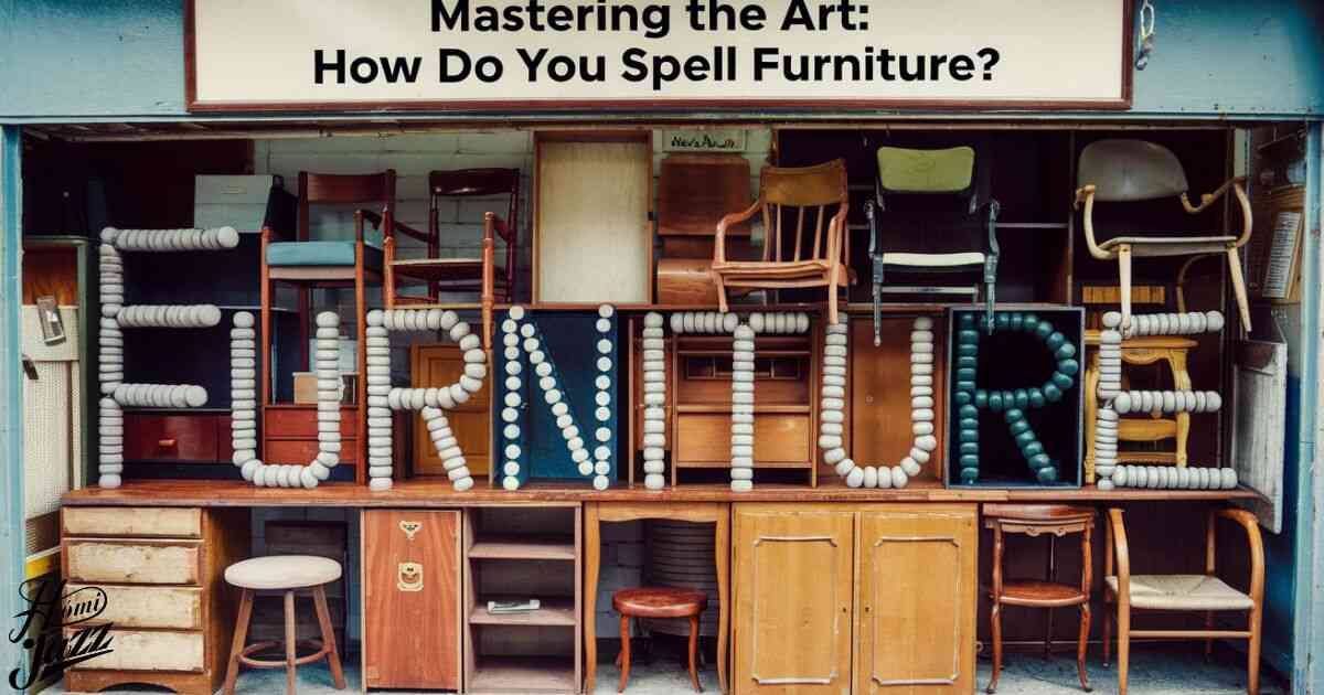 Mastering the Art: How Do You Spell Furniture?