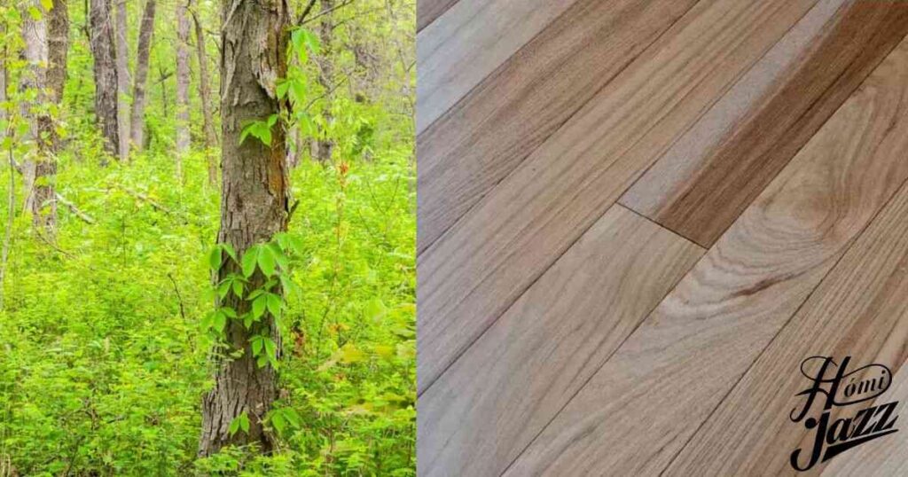 Natural Characteristics of Hickory Wood