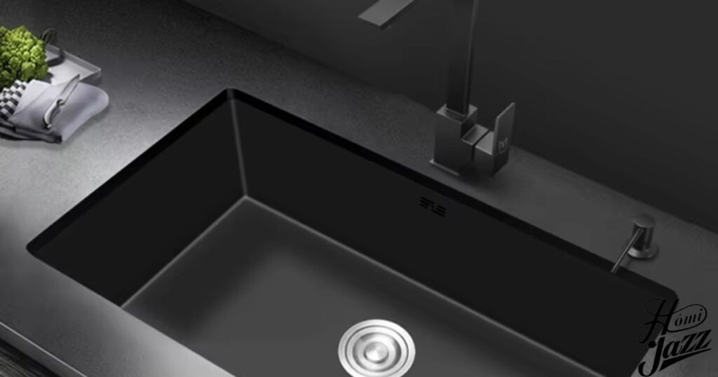 Stainless Steel Sinks in Black